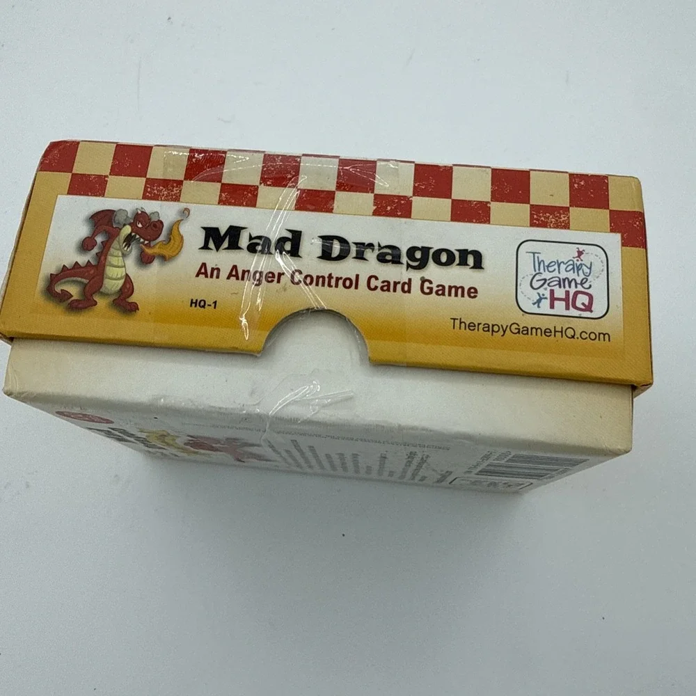 Therapy Game HQ: MAD DRAGON-An Anger Control Card Game -Child Anger Therapy